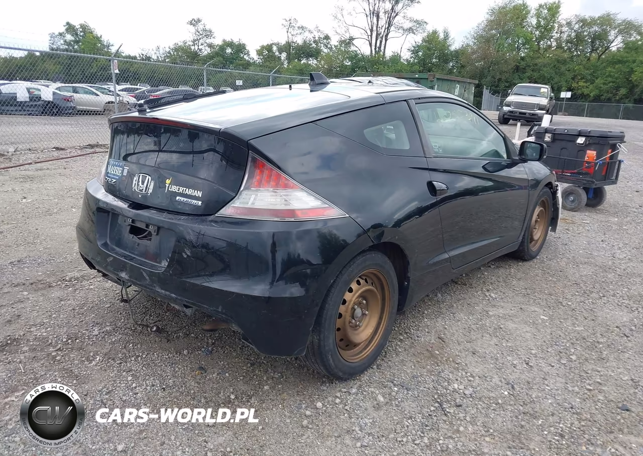 2011 Honda Cr-Z Ex VIN:JHMZF1C65BS002053 - 4