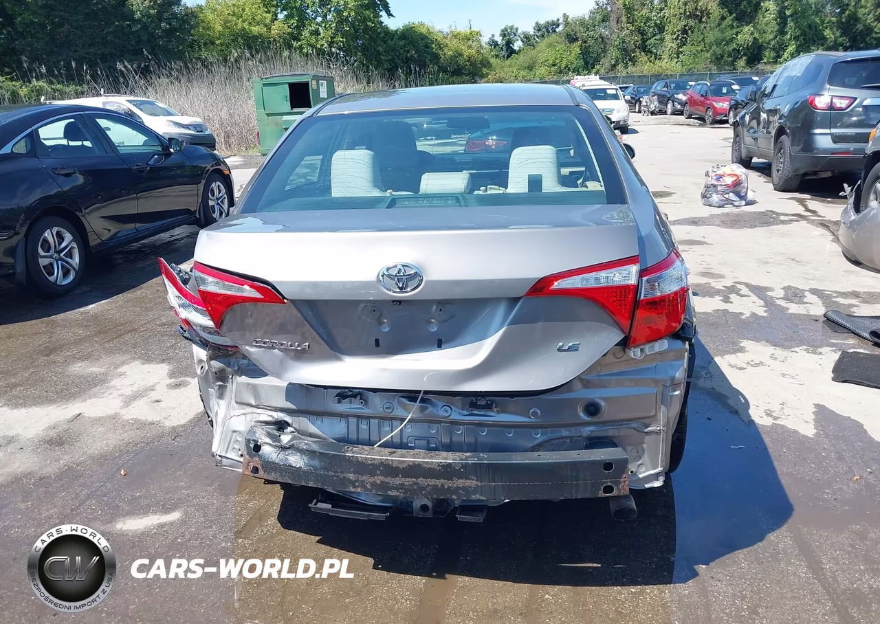 2015 Toyota Corolla Le VIN:2T1BURHE3FC376899 - 17