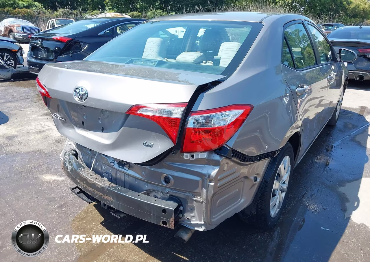 2015 Toyota Corolla Le VIN:2T1BURHE3FC376899 - 6