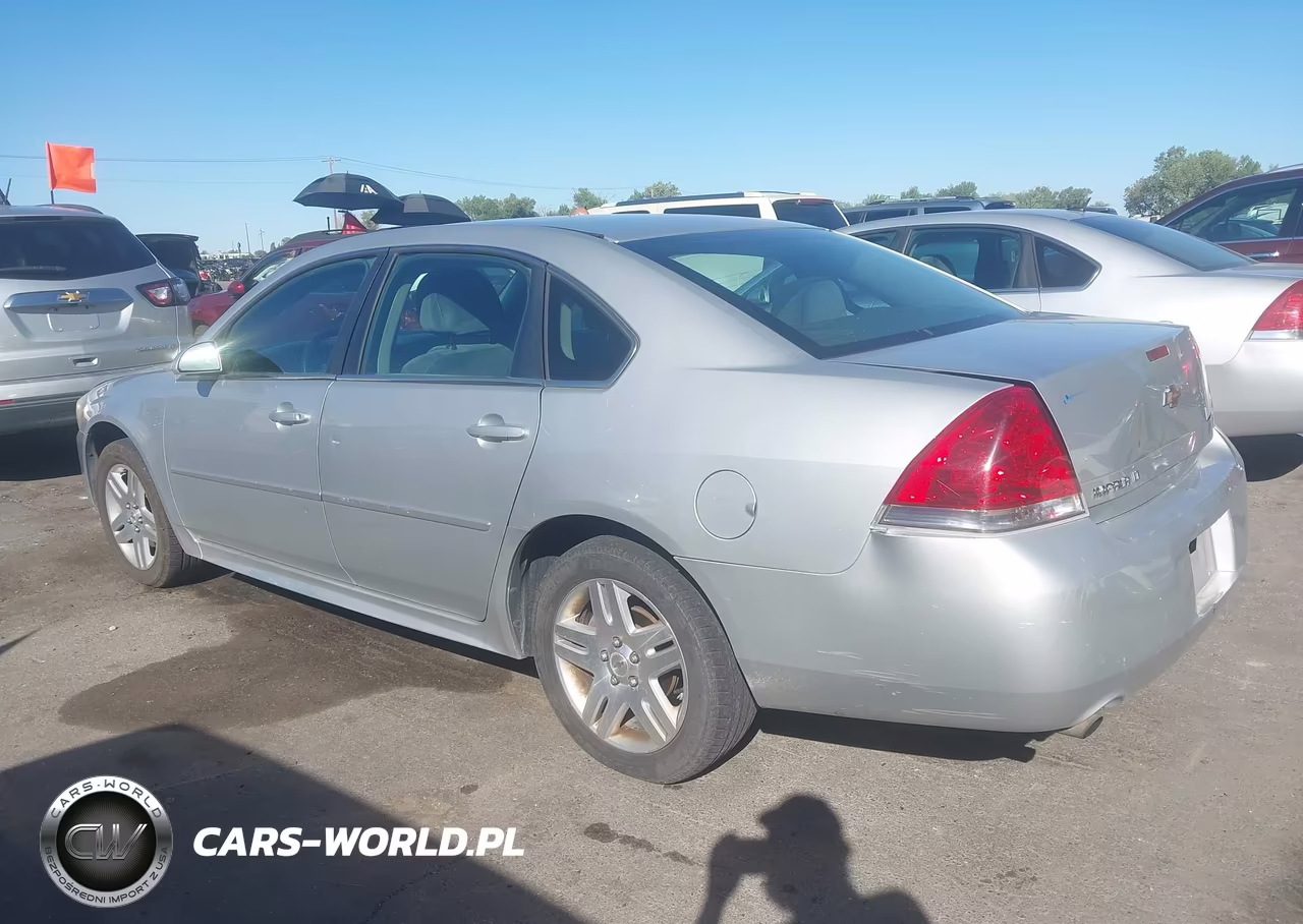 2012 Chevrolet Impala Lt VIN:2G1WG5E36C1177630 - 3