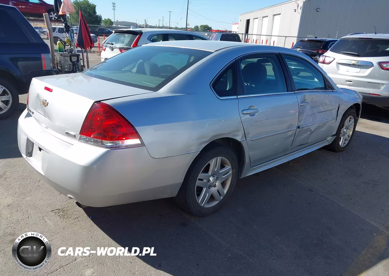 2012 Chevrolet Impala Lt VIN:2G1WG5E36C1177630 - 4