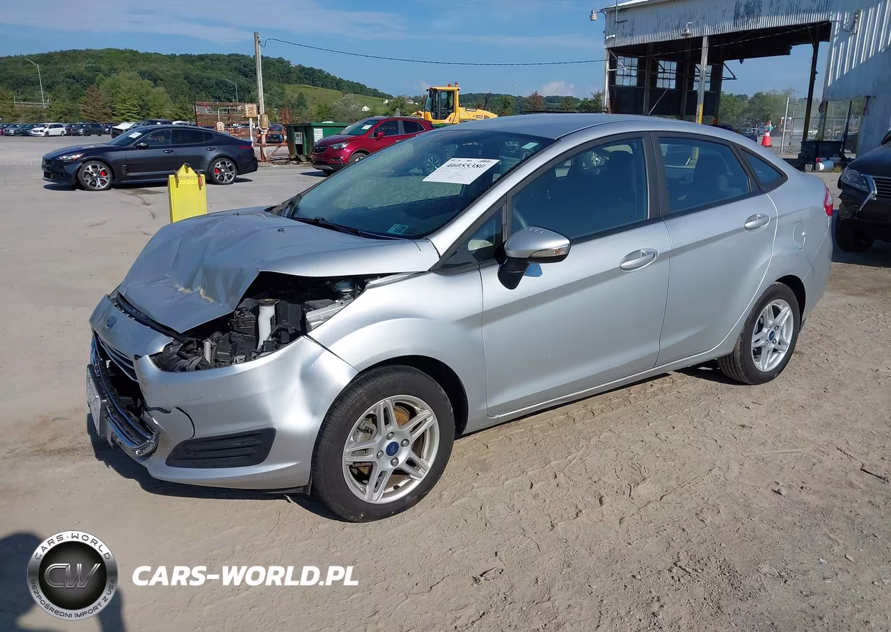 2019 Ford Fiesta Se VIN:3FADP4BJ1KM117425 - 2