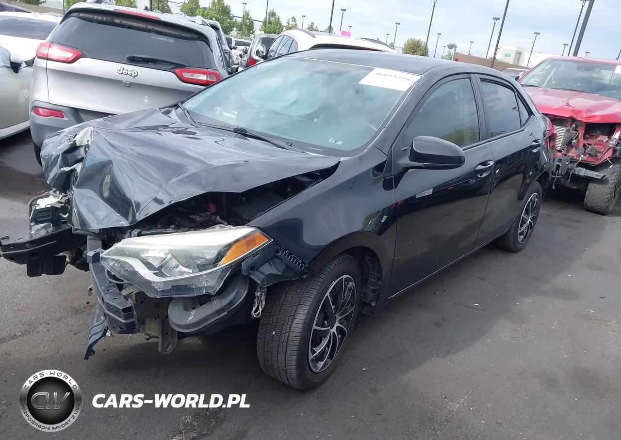 2014 Toyota Corolla Le VIN:5YFBURHE3EP160307 - 2