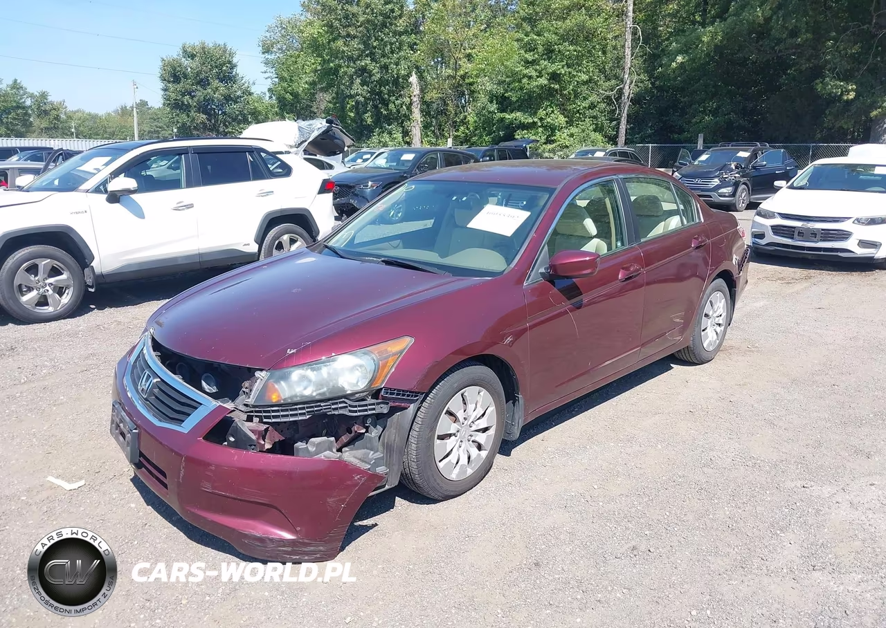 2010 Honda Accord 2.4 Lx VIN:1HGCP2F37AA093134 - 2