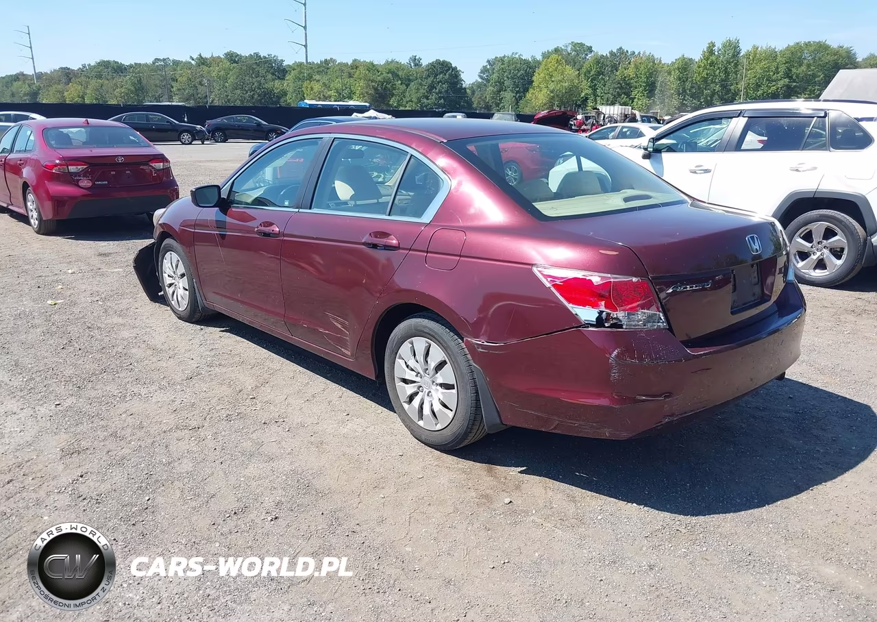 2010 Honda Accord 2.4 Lx VIN:1HGCP2F37AA093134 - 3