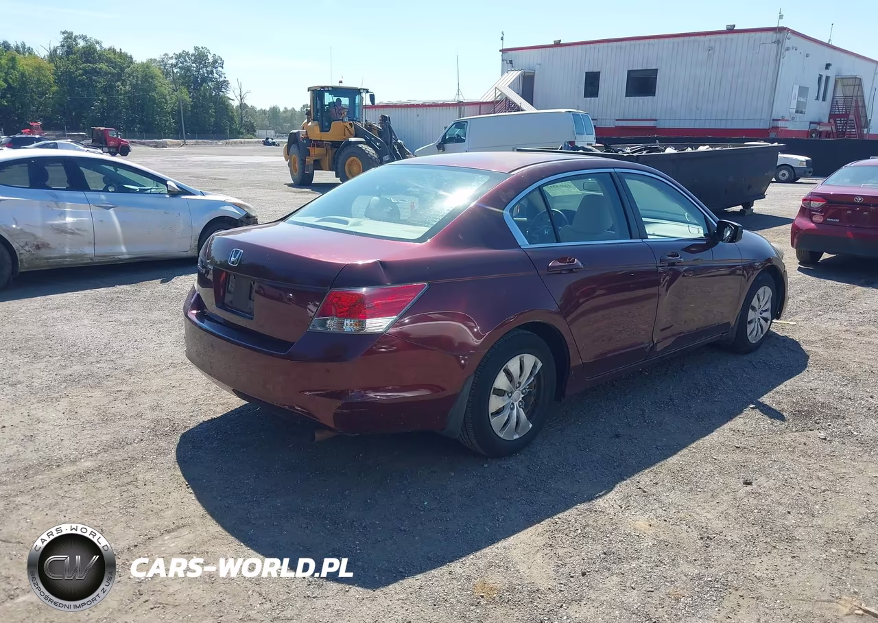 2010 Honda Accord 2.4 Lx VIN:1HGCP2F37AA093134 - 4