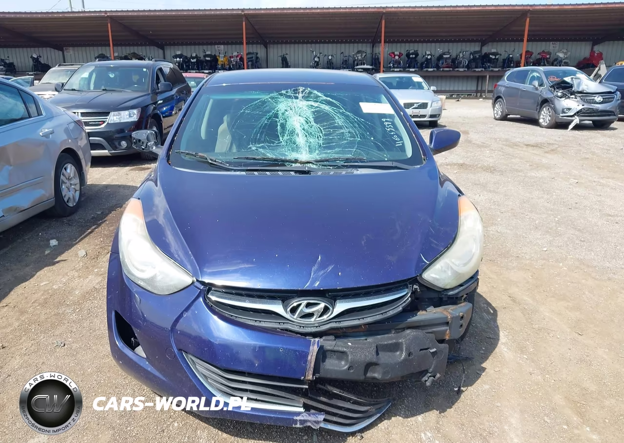 2012 Hyundai Elantra Gls VIN:5NPDH4AE5CH113588 - 6