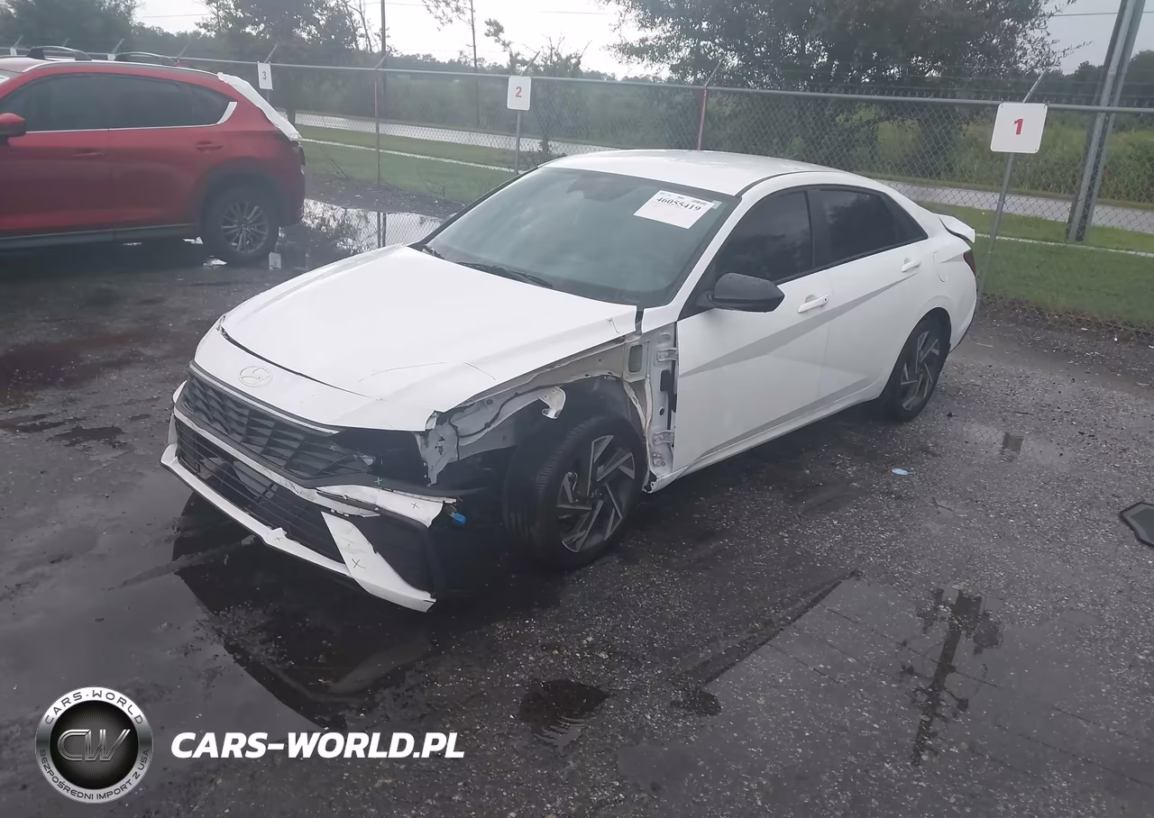 2025 Hyundai Elantra Sel Sport VIN:KMHLM4DG8SU983596 - 2