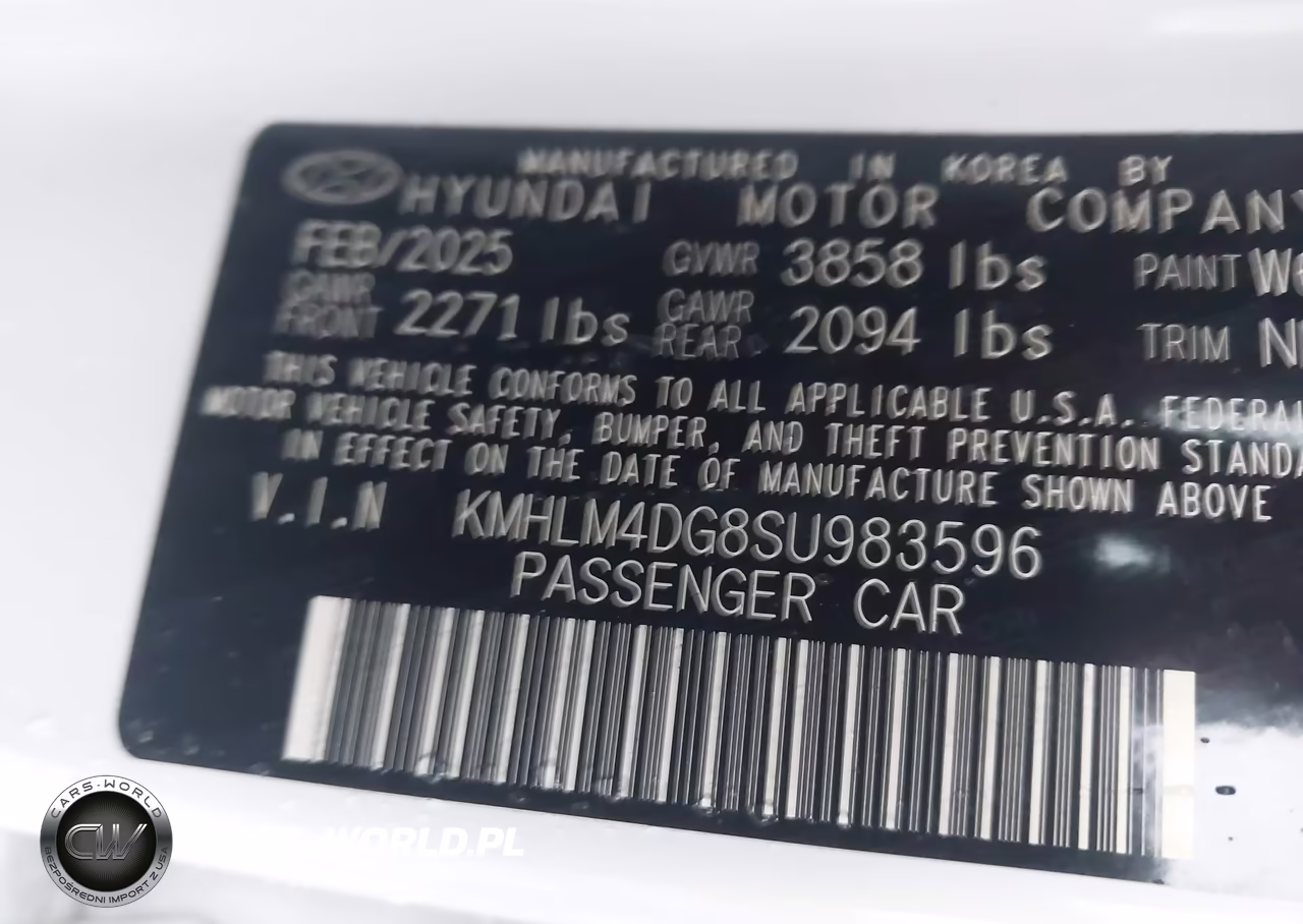 2025 Hyundai Elantra Sel Sport VIN:KMHLM4DG8SU983596 - 9