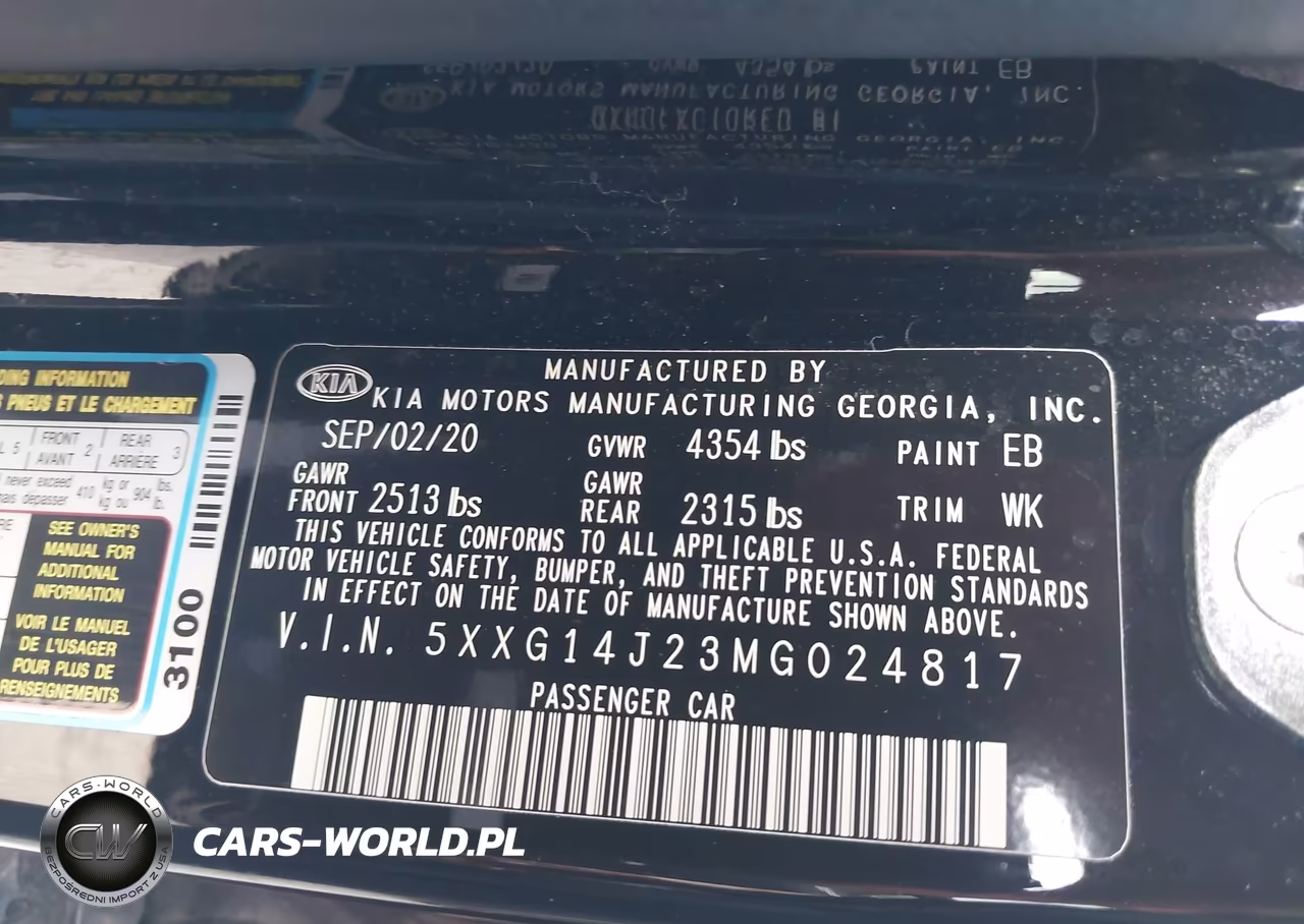 2021 Kia K5 Lxs VIN:5XXG14J23MG024817 - 9