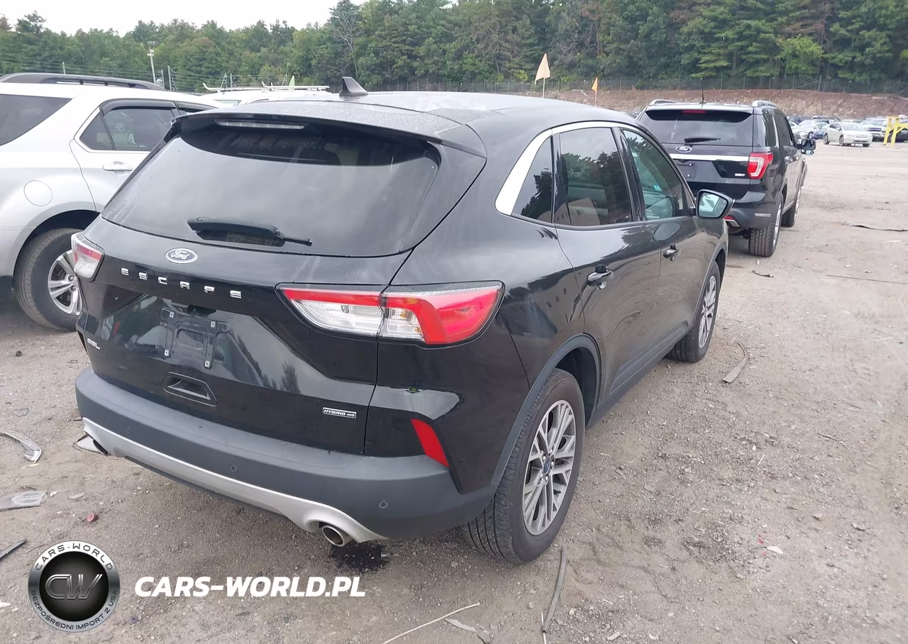 2022 Ford Escape Sel Hybrid VIN:1FMCU9CZ6NUA25139 - 4