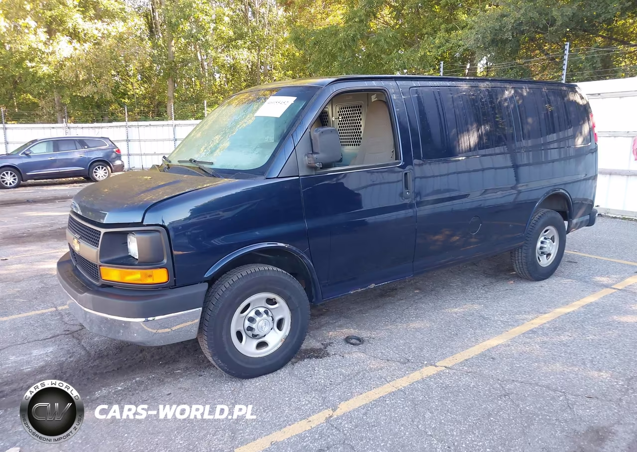 2015 Chevrolet Express 2500 Work Van VIN:1GCWGFCF9F1267472 - 2