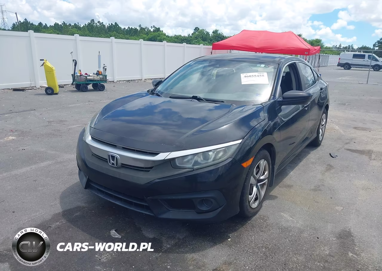 2016 Honda Civic Lx VIN:19XFC2F60GE043327 - 2