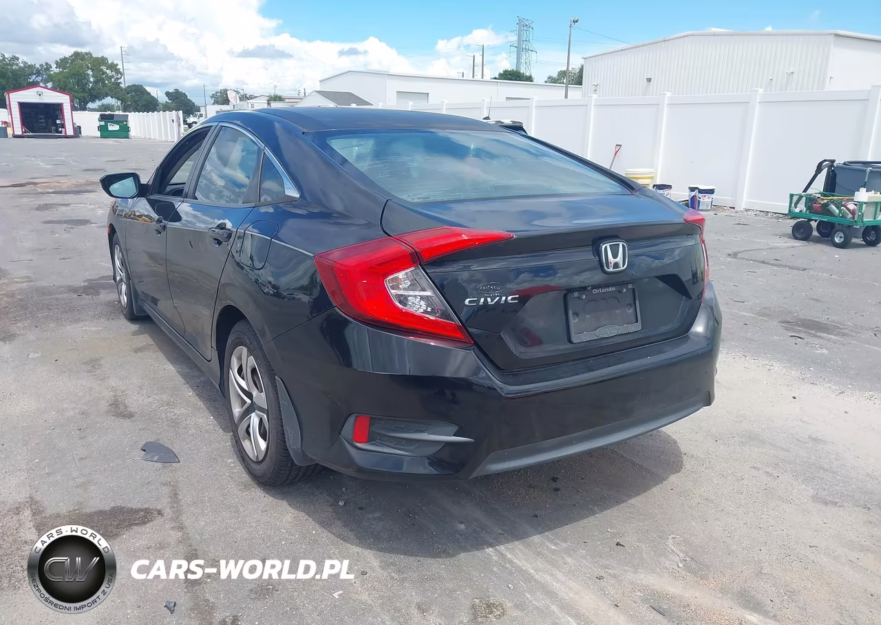2016 Honda Civic Lx VIN:19XFC2F60GE043327 - 3
