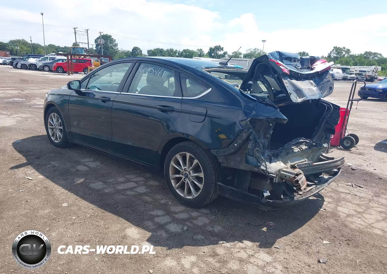 2017 Ford Fusion Se VIN:3FA6P0H70HR220764 - 3