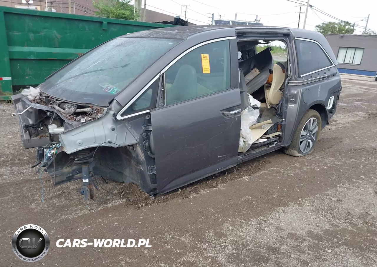2016 Honda Odyssey Ex-L VIN:5FNRL5H63GB019920 - 2
