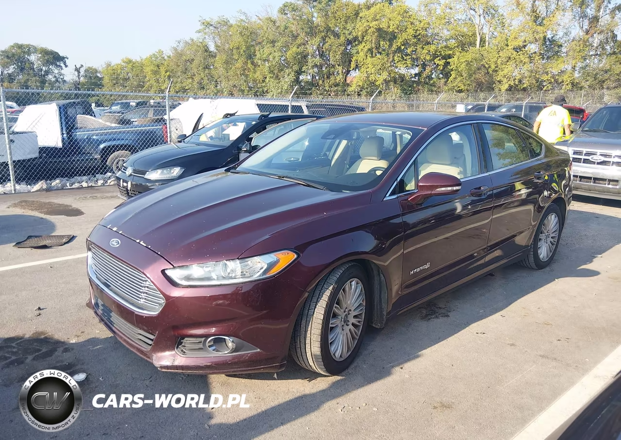 2013 Ford Fusion Hybrid Se VIN:3FA6P0LU8DR387669 - 2