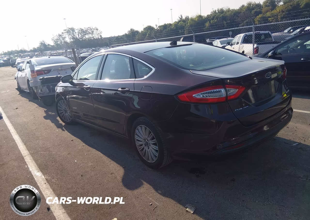 2013 Ford Fusion Hybrid Se VIN:3FA6P0LU8DR387669 - 3