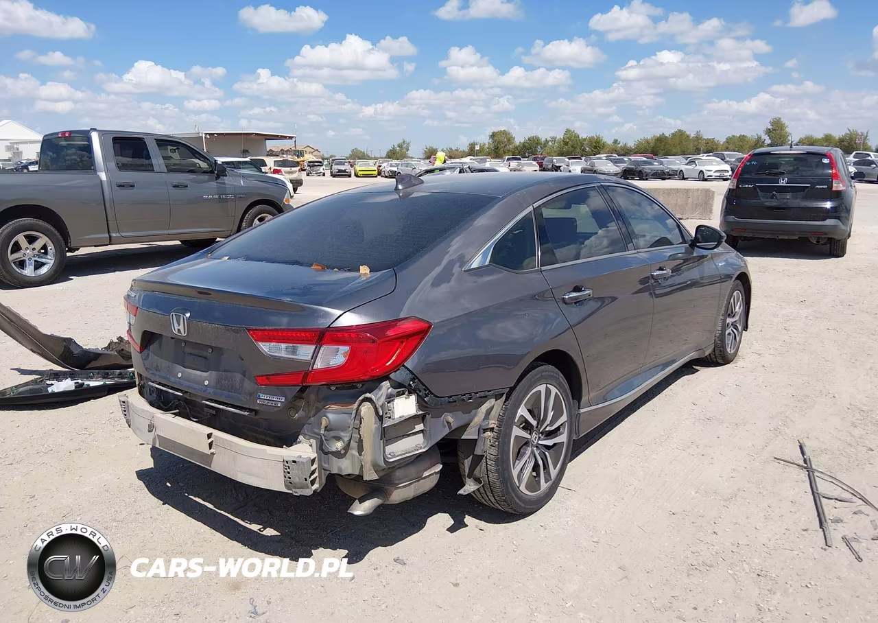 2019 Honda Accord Hybrid Touring VIN:1HGCV3F98KA012692 - 4
