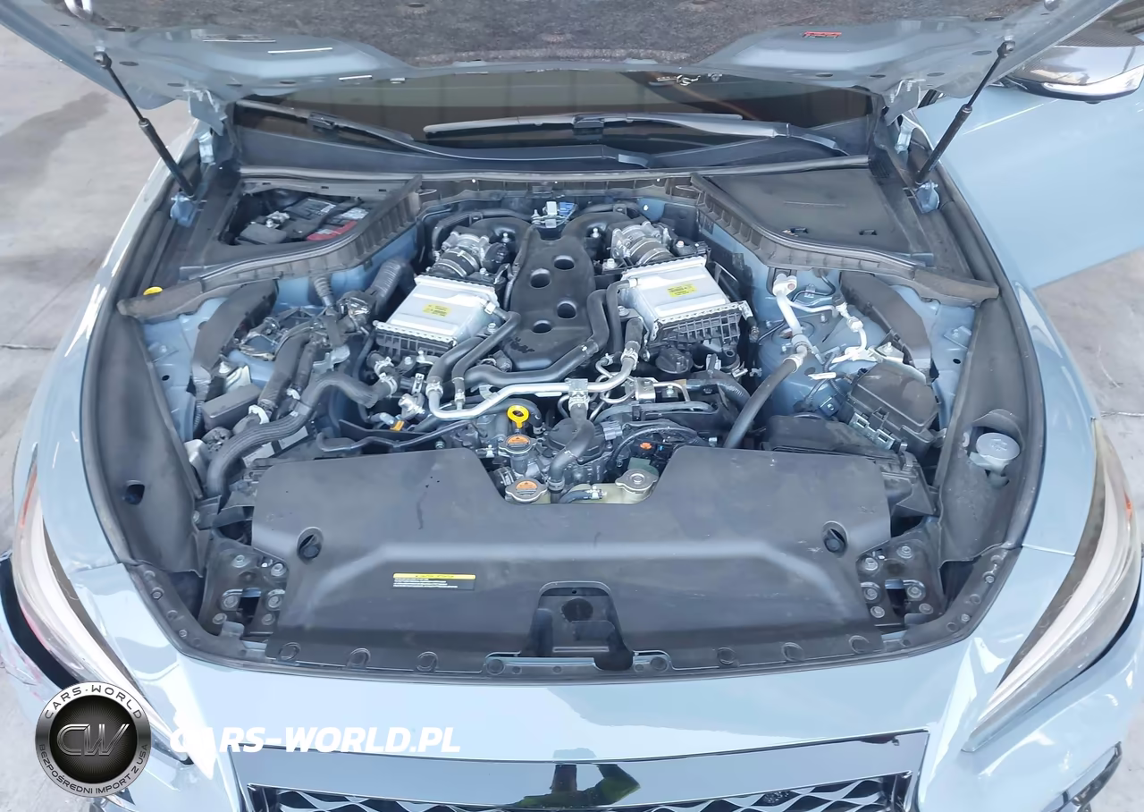 2021 Infiniti Q50 Red Sport 400 VIN:JN1FV7DP5MM850476 - 10