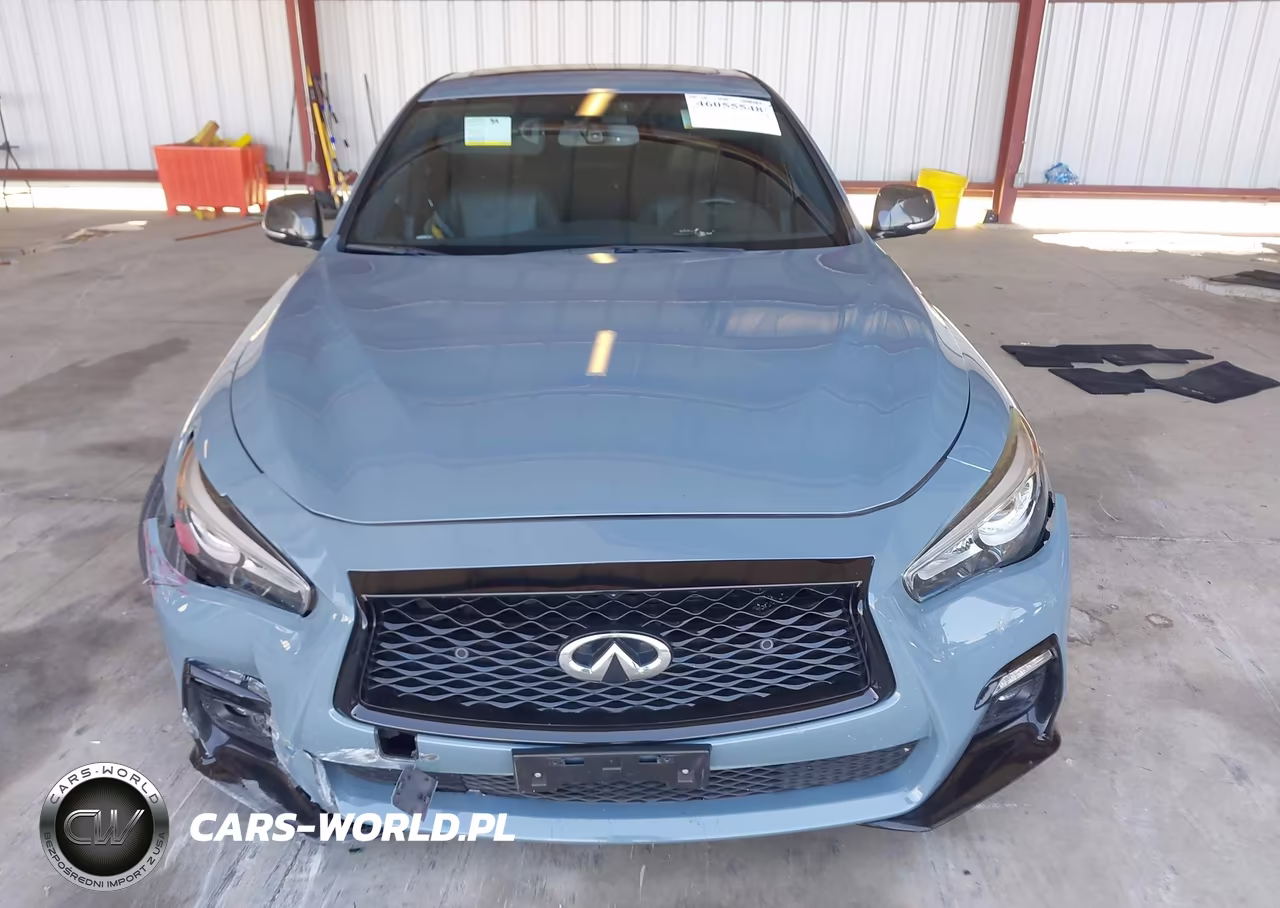 2021 Infiniti Q50 Red Sport 400 VIN:JN1FV7DP5MM850476 - 13