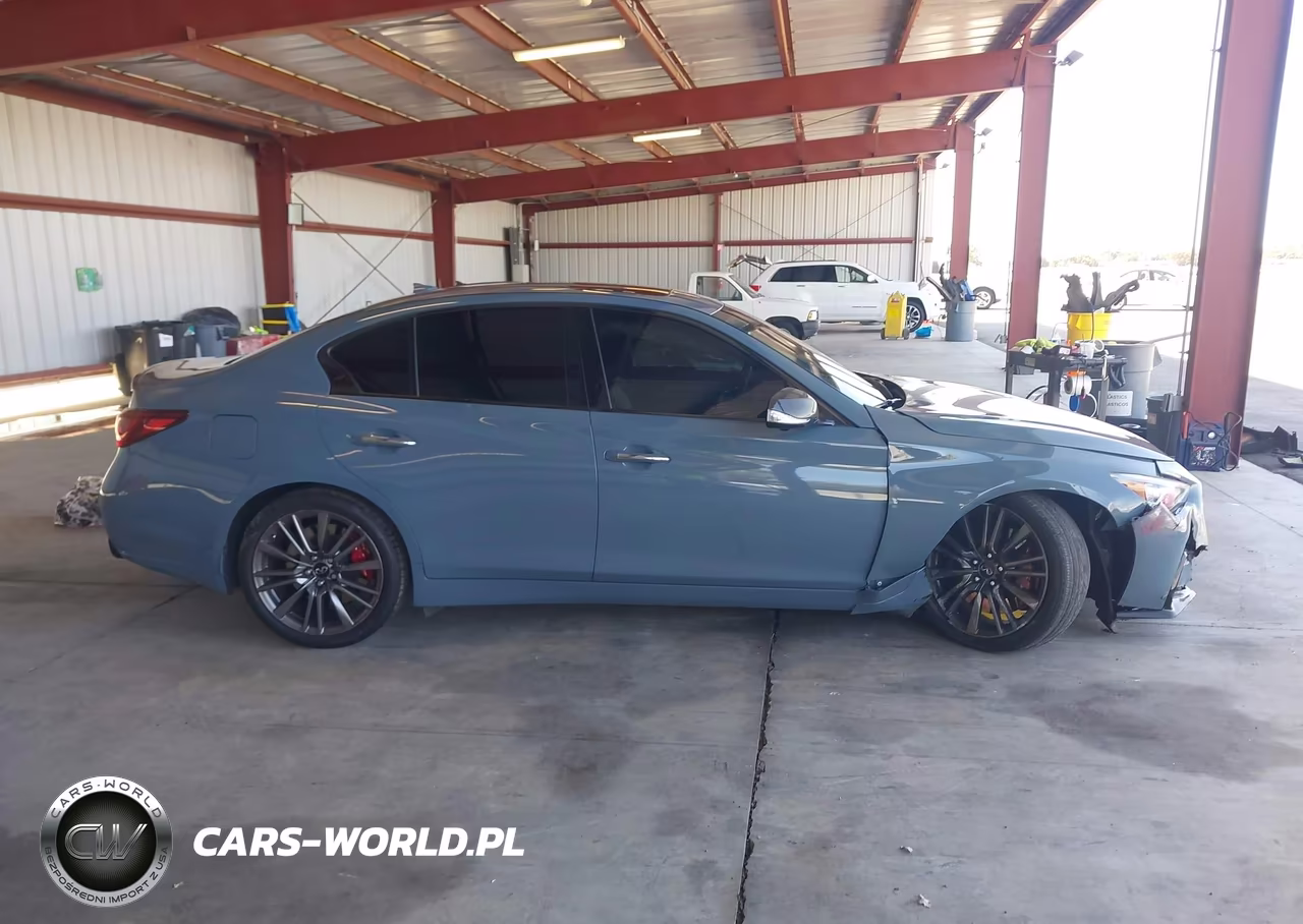 2021 Infiniti Q50 Red Sport 400 VIN:JN1FV7DP5MM850476 - 14