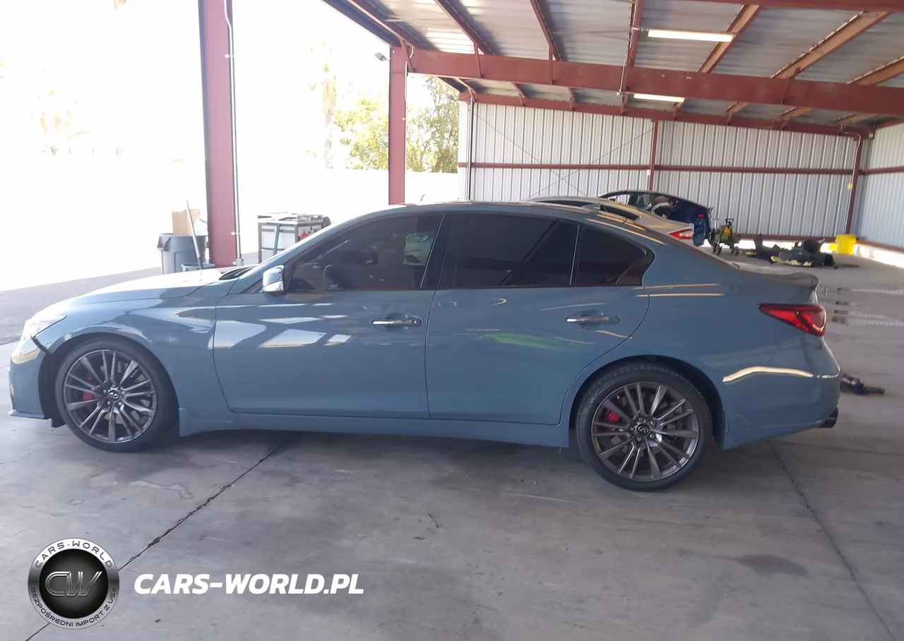 2021 Infiniti Q50 Red Sport 400 VIN:JN1FV7DP5MM850476 - 15