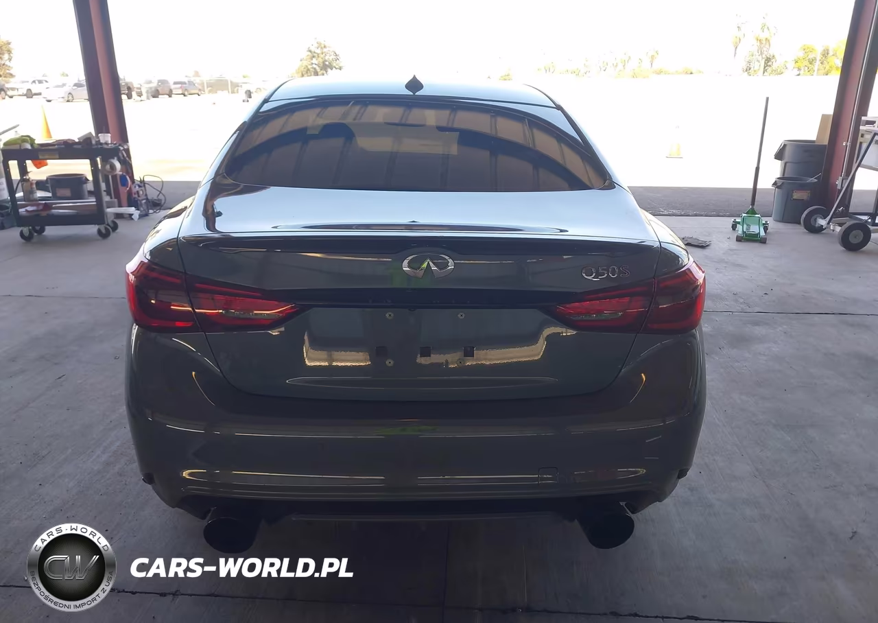2021 Infiniti Q50 Red Sport 400 VIN:JN1FV7DP5MM850476 - 17