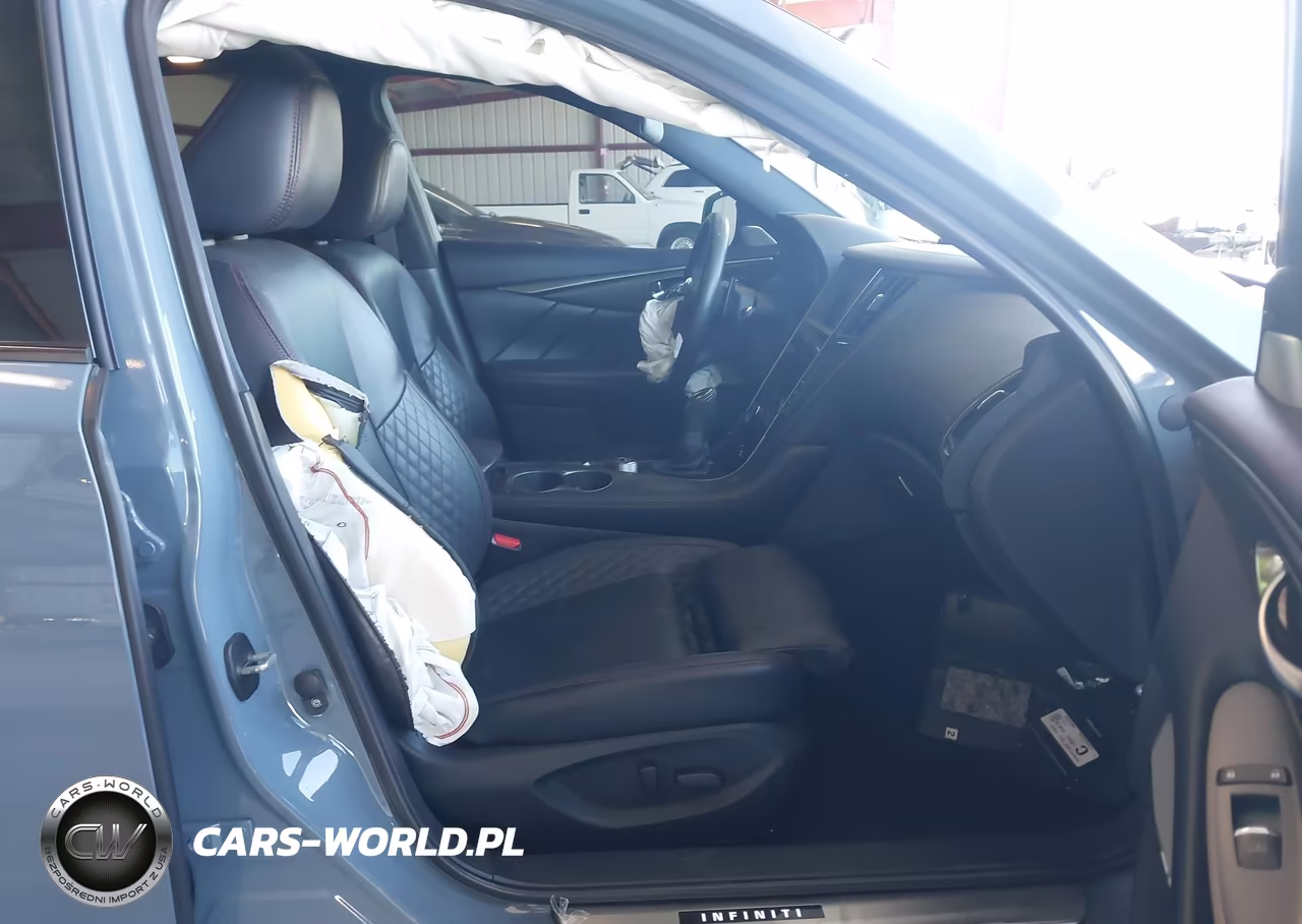 2021 Infiniti Q50 Red Sport 400 VIN:JN1FV7DP5MM850476 - 5