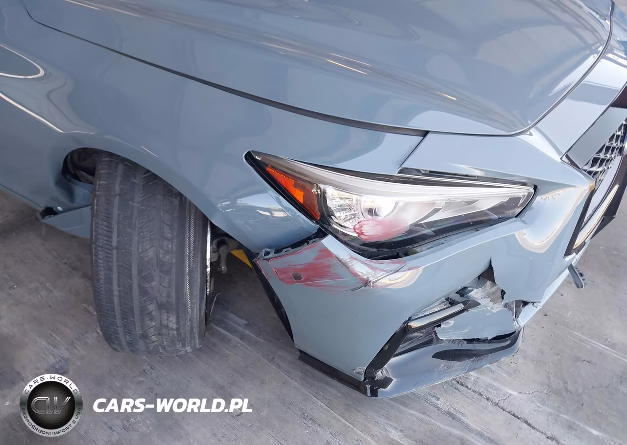 2021 Infiniti Q50 Red Sport 400 VIN:JN1FV7DP5MM850476 - 6