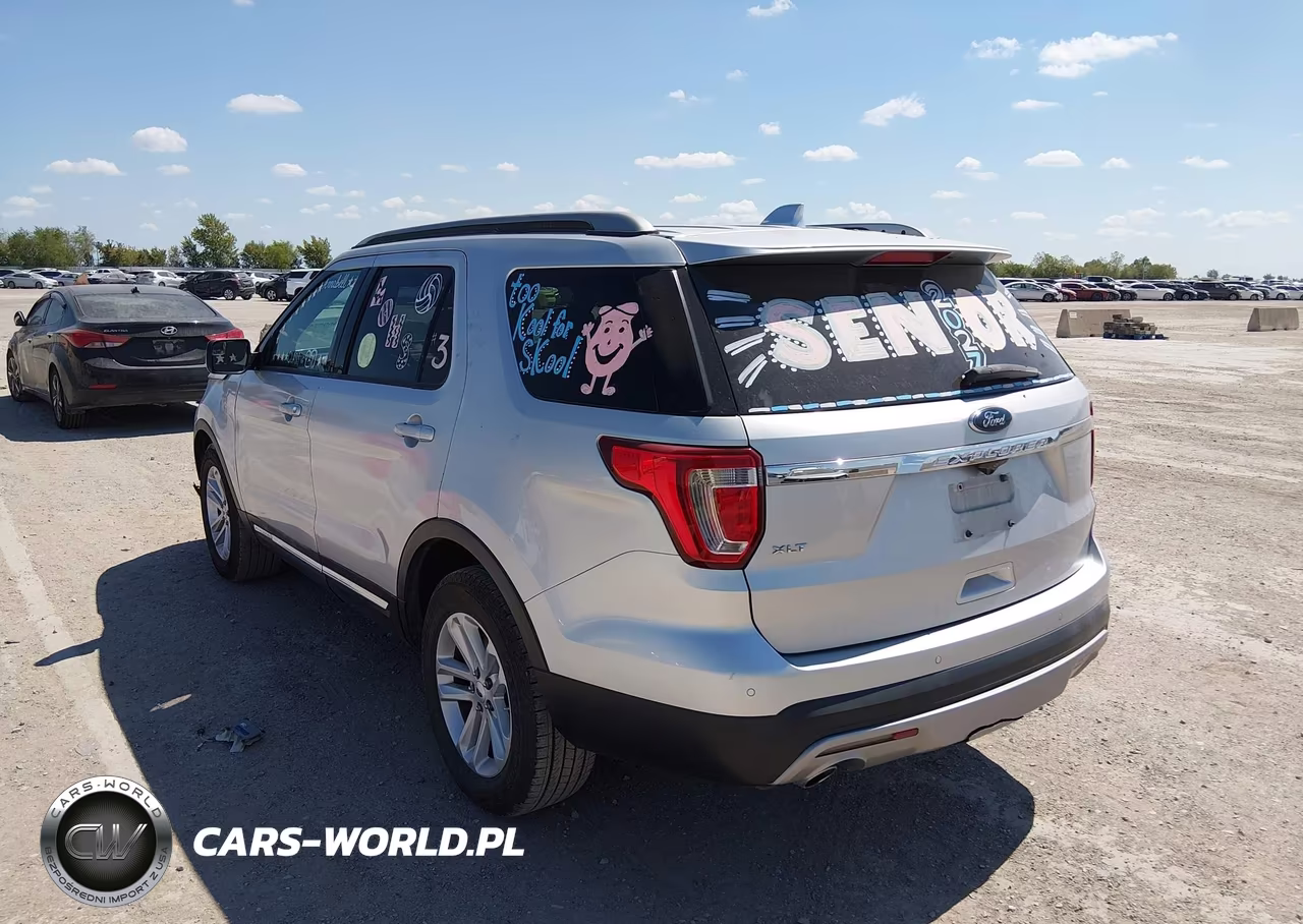 2017 Ford Explorer Xlt VIN:1FM5K7D84HGC05876 - 3