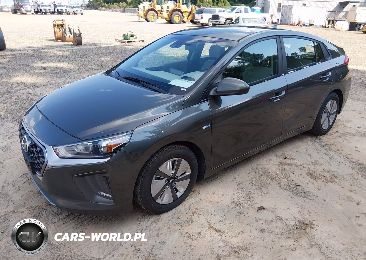 2020 Hyundai Ioniq Hybrid Blue VIN:KMHC65LC4LU218787 - 2