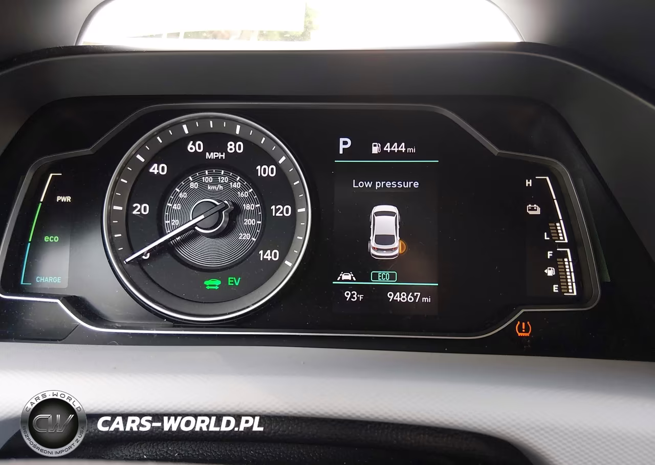 2020 Hyundai Ioniq Hybrid Blue VIN:KMHC65LC4LU218787 - 7