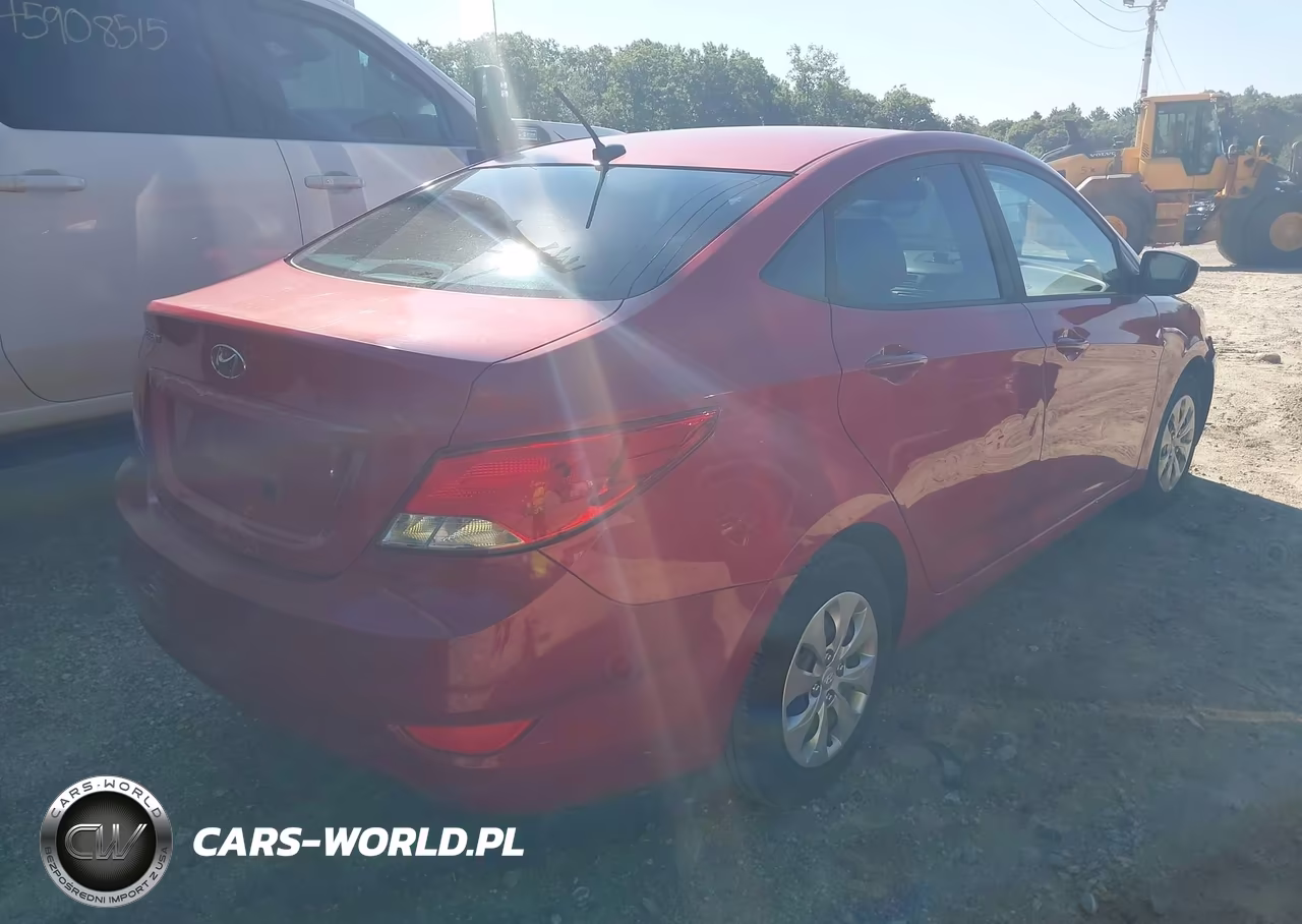 2017 Hyundai Accent Se VIN:KMHCT4AE6HU288838 - 4