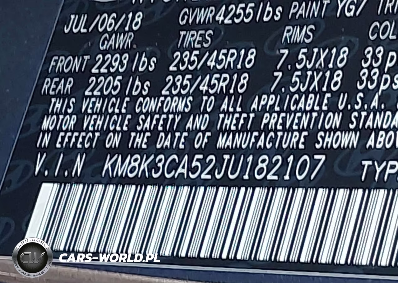 2018 Hyundai Kona Limited VIN:KM8K3CA52JU182107 - 9