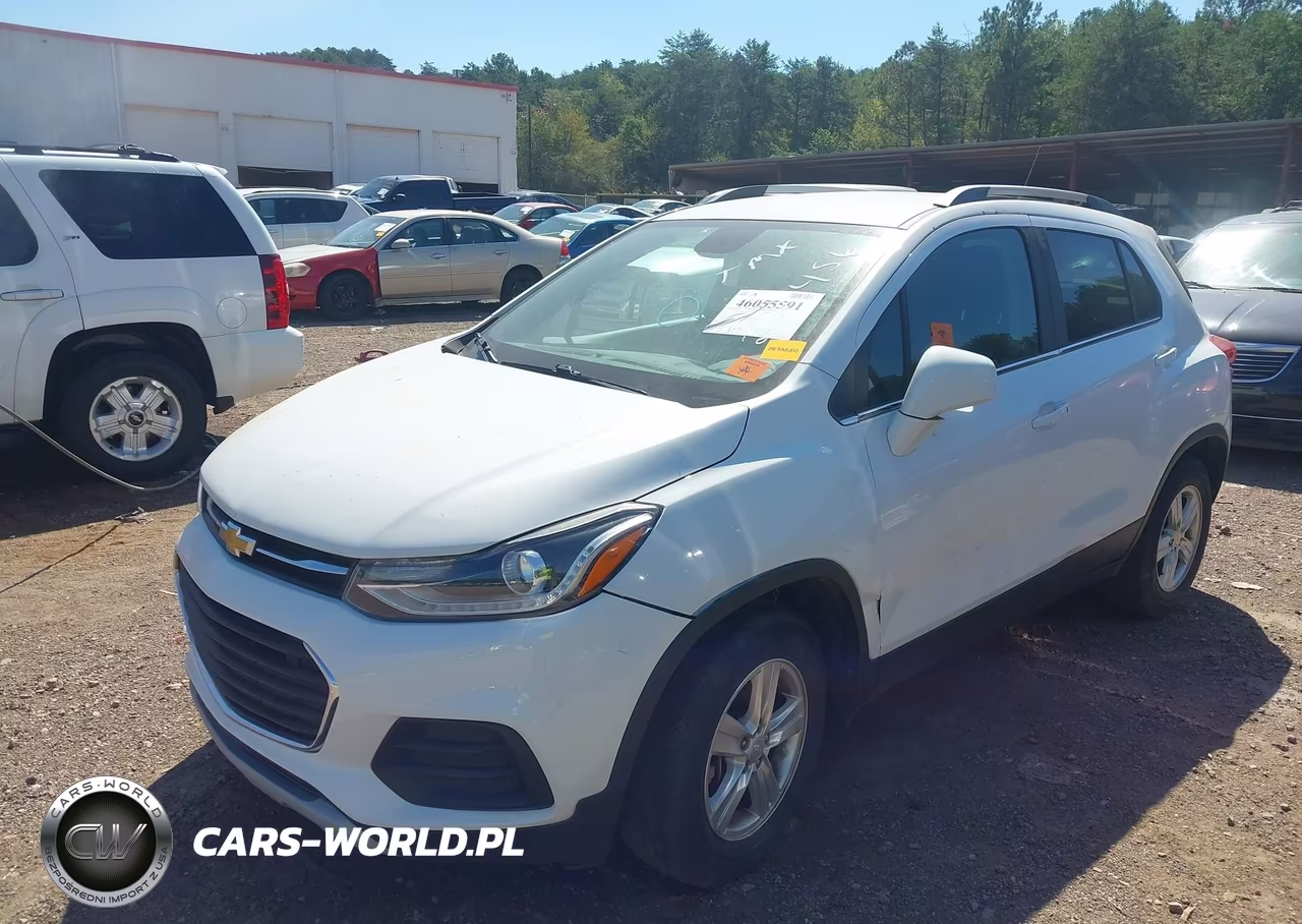2017 Chevrolet Trax Lt VIN:3GNCJLSB1HL286456 - 2