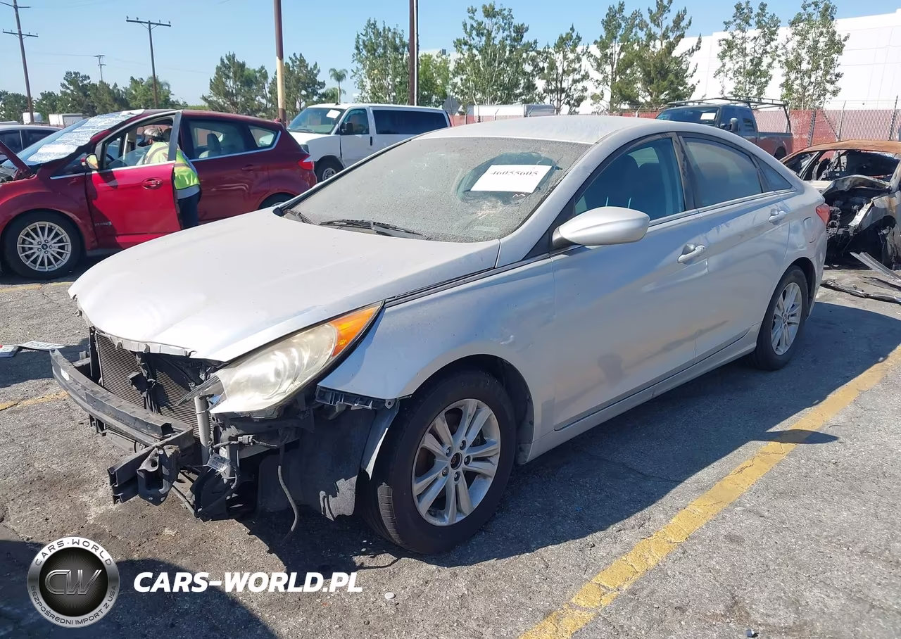 2013 Hyundai Sonata Gls VIN:5NPEB4AC6DH637628 - 2