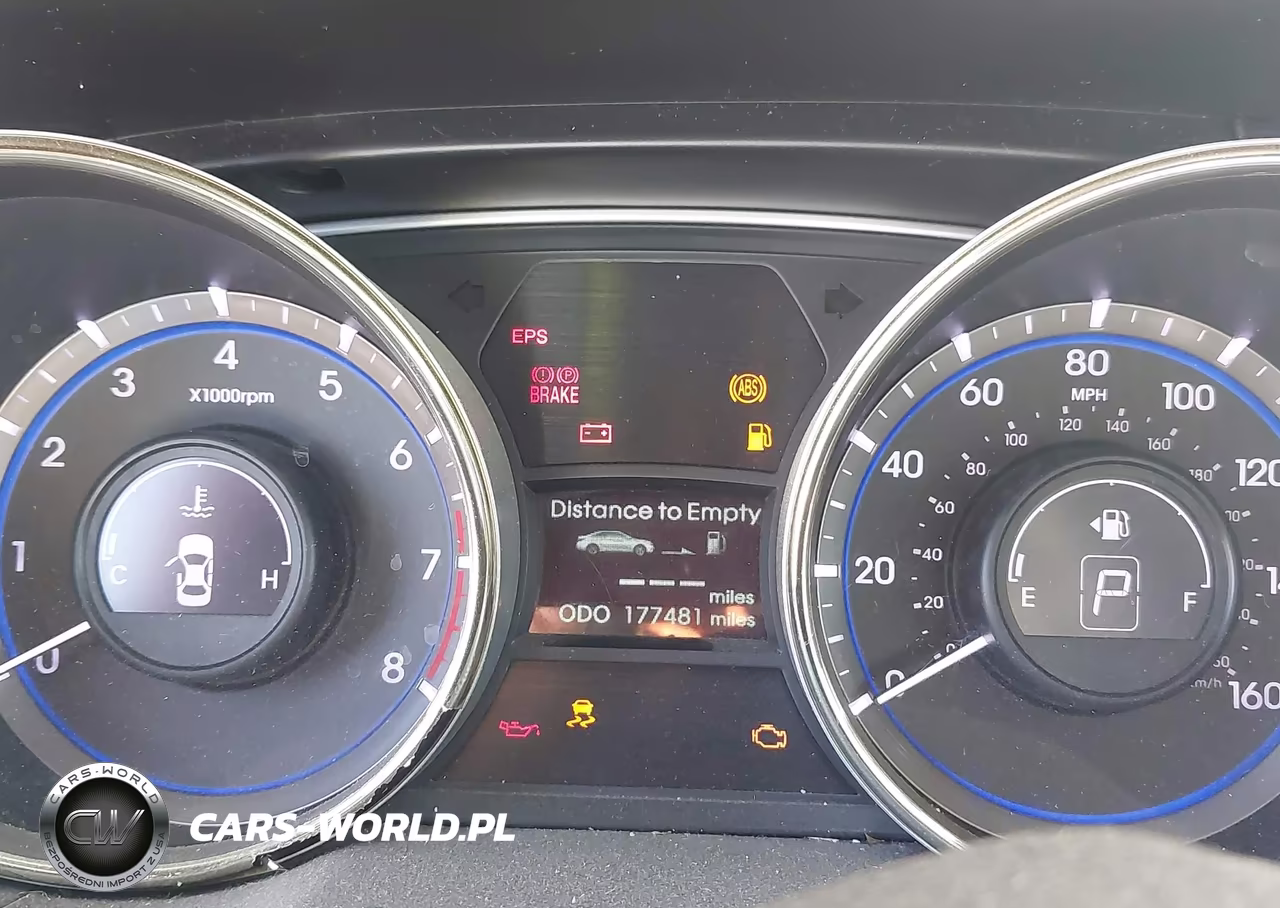 2013 Hyundai Sonata Gls VIN:5NPEB4AC6DH637628 - 7