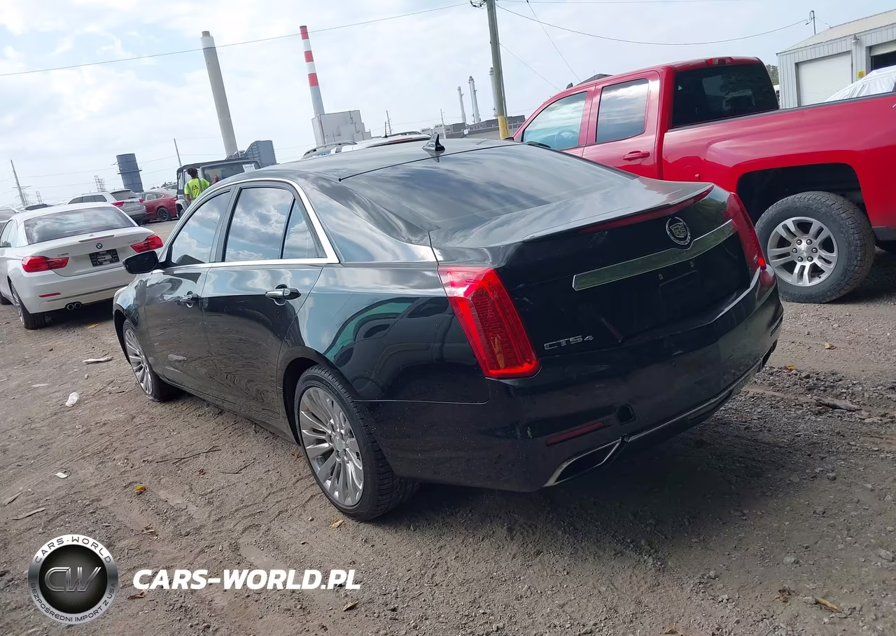 2014 Cadillac Cts Luxury VIN:1G6AX5S35E0119936 - 3