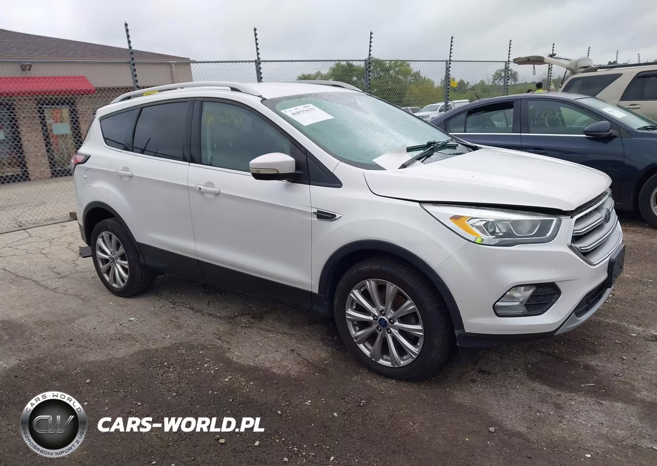 2017 Ford Escape Titanium VIN:1FMCU9J90HUA63277 - 1