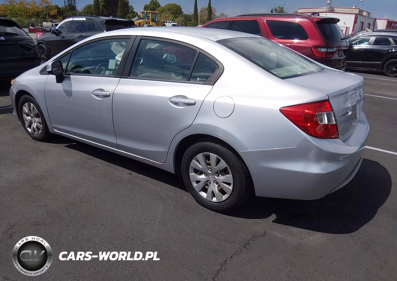 2012 Honda Civic Lx VIN:2HGFB2F5XCH600903 - 3