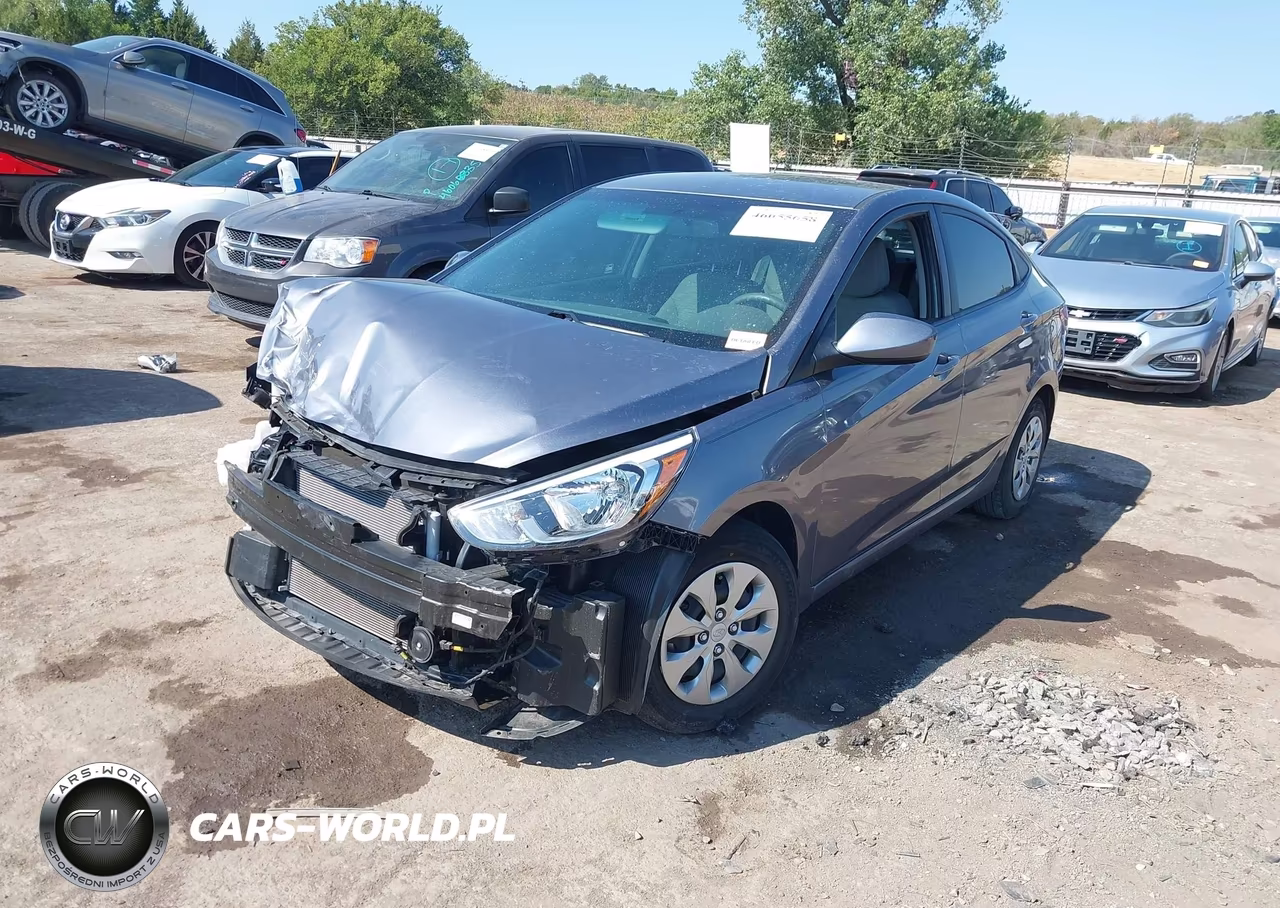 2017 Hyundai Accent Se VIN:KMHCT4AE1HU321843 - 2