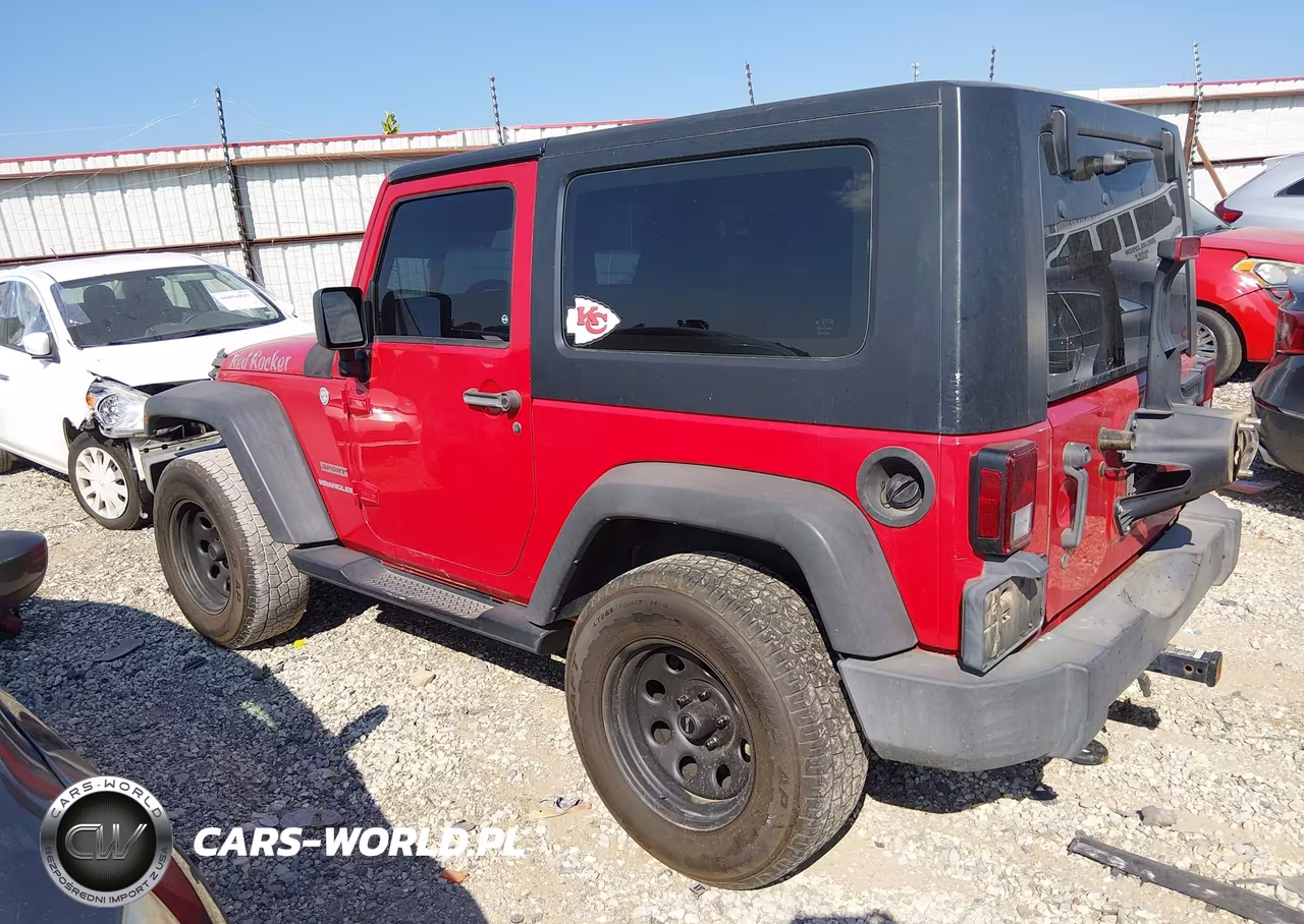 2010 Jeep Wrangler Sport VIN:1J4AA2D13AL100796 - 3