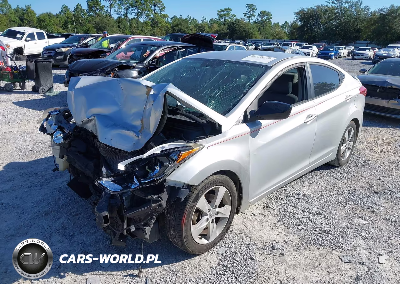 2013 Hyundai Elantra Gls VIN:KMHDH4AE1DU489207 - 2