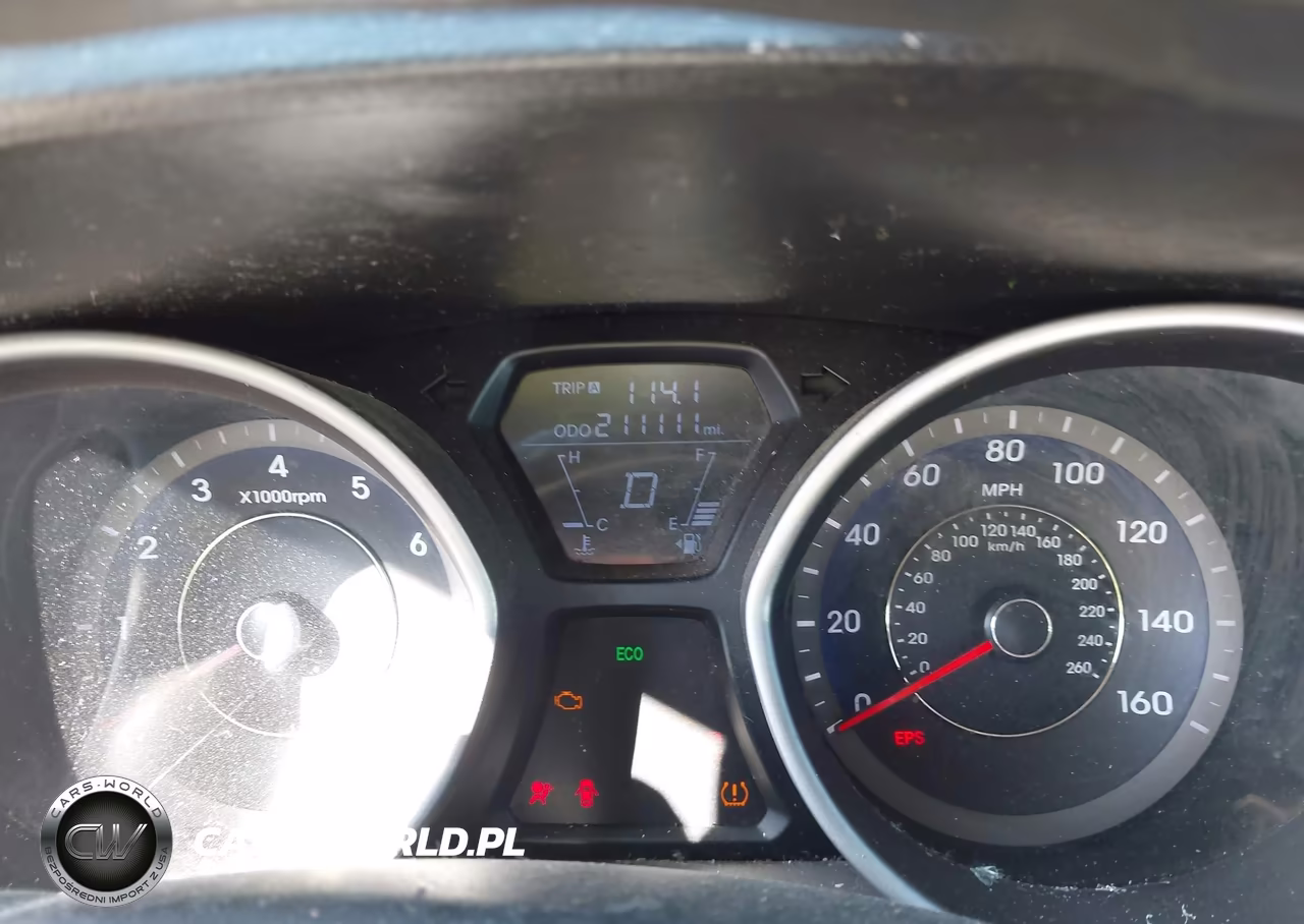 2013 Hyundai Elantra Gls VIN:KMHDH4AE1DU489207 - 7