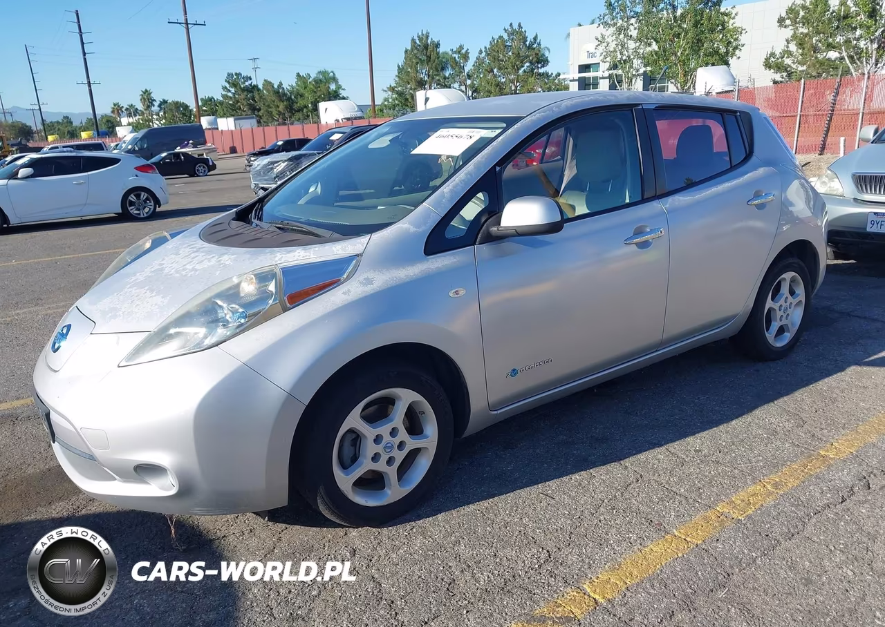 2012 Nissan Leaf Sl VIN:JN1AZ0CP7CT015233 - 2