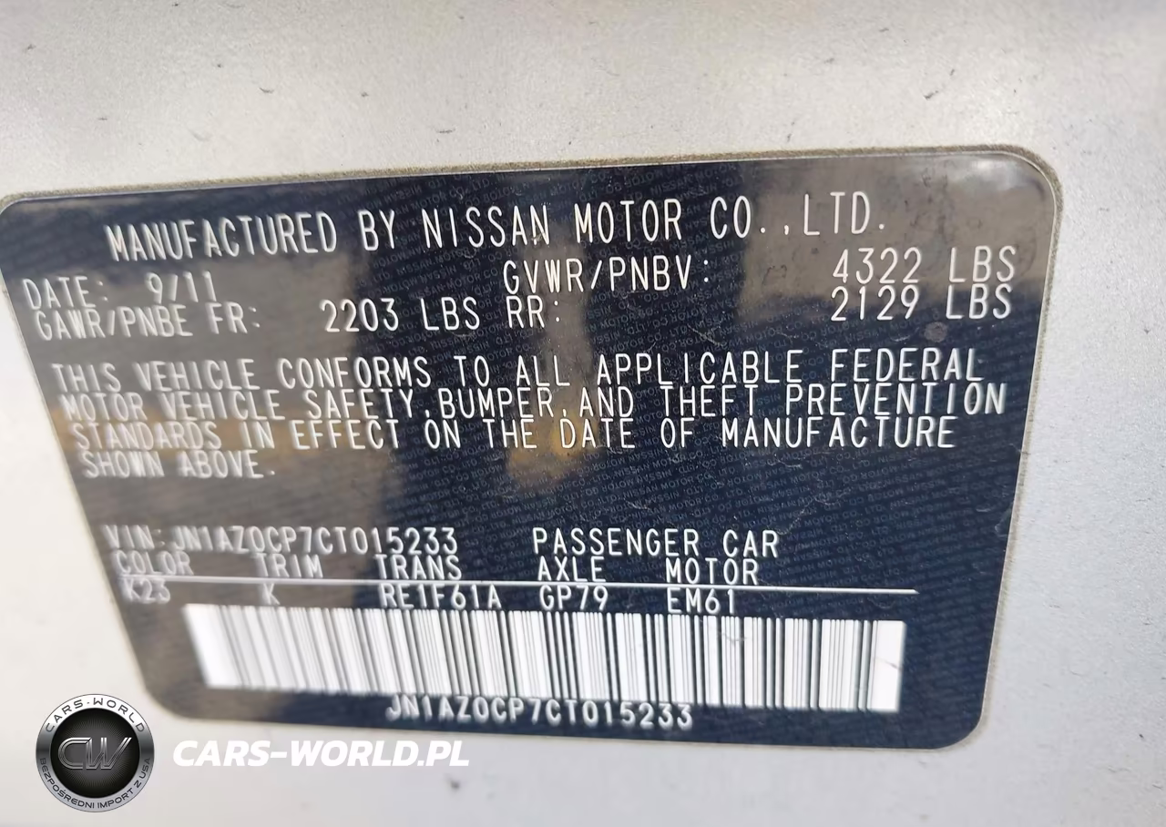 2012 Nissan Leaf Sl VIN:JN1AZ0CP7CT015233 - 9
