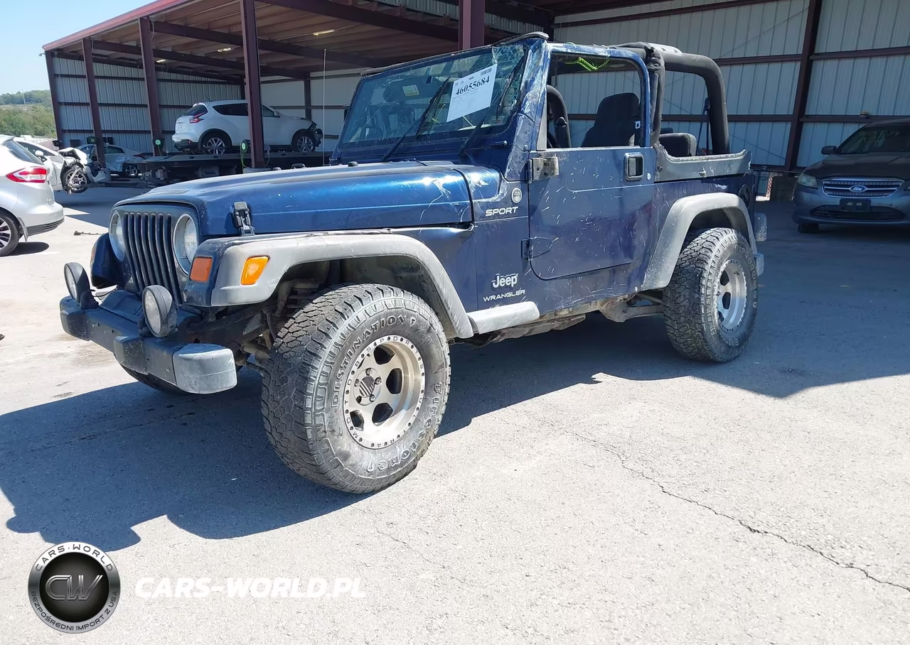 2005 Jeep Wrangler Sport VIN:1J4FA49S65P313131 - 2