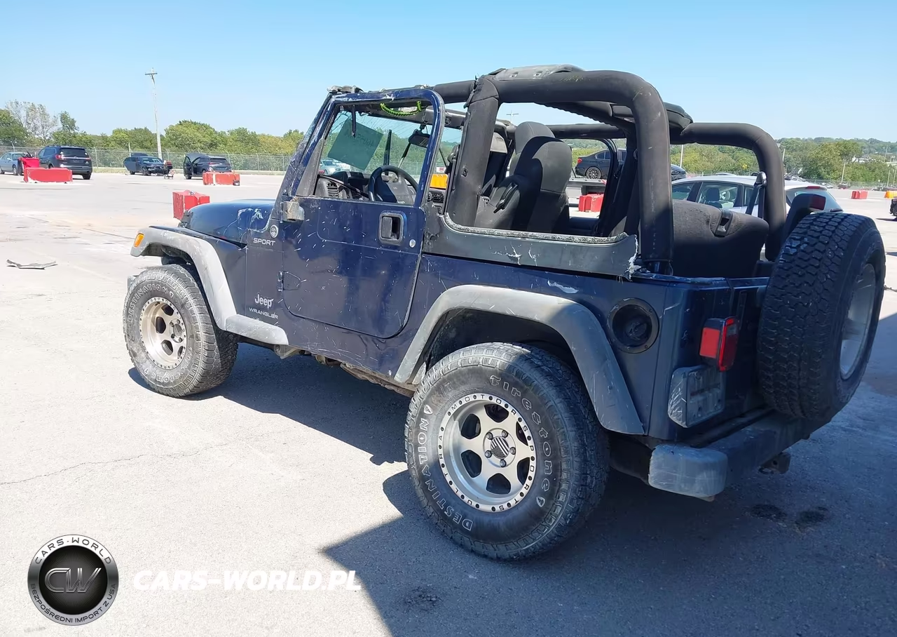 2005 Jeep Wrangler Sport VIN:1J4FA49S65P313131 - 3