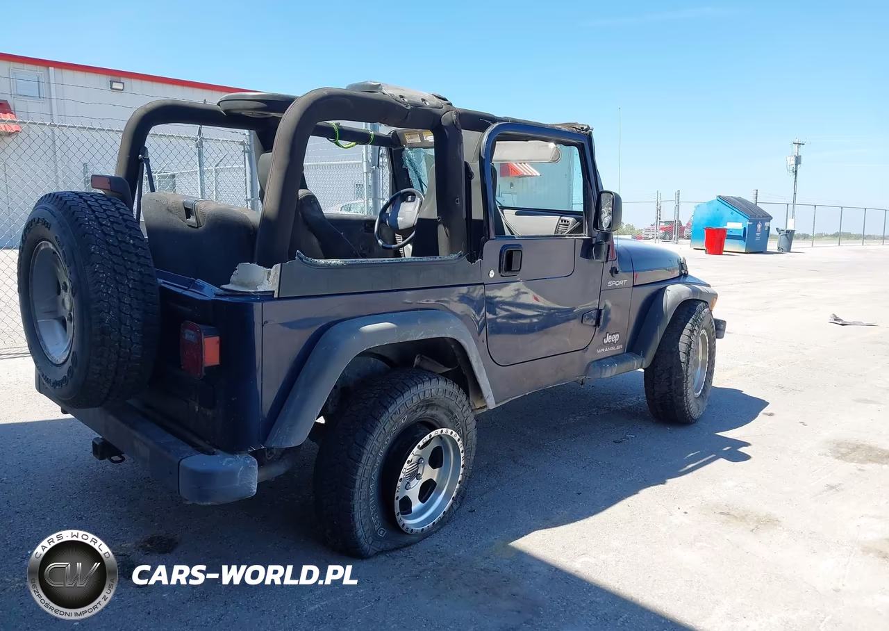 2005 Jeep Wrangler Sport VIN:1J4FA49S65P313131 - 4